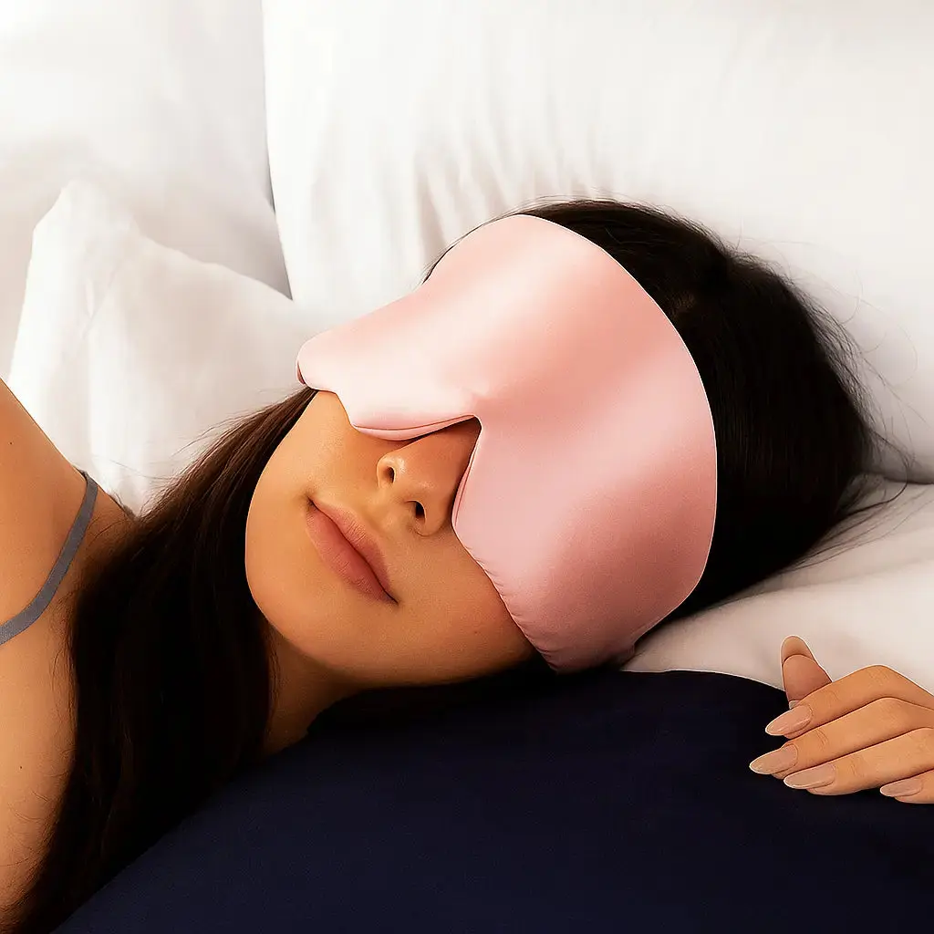 Masque de nuit en soie