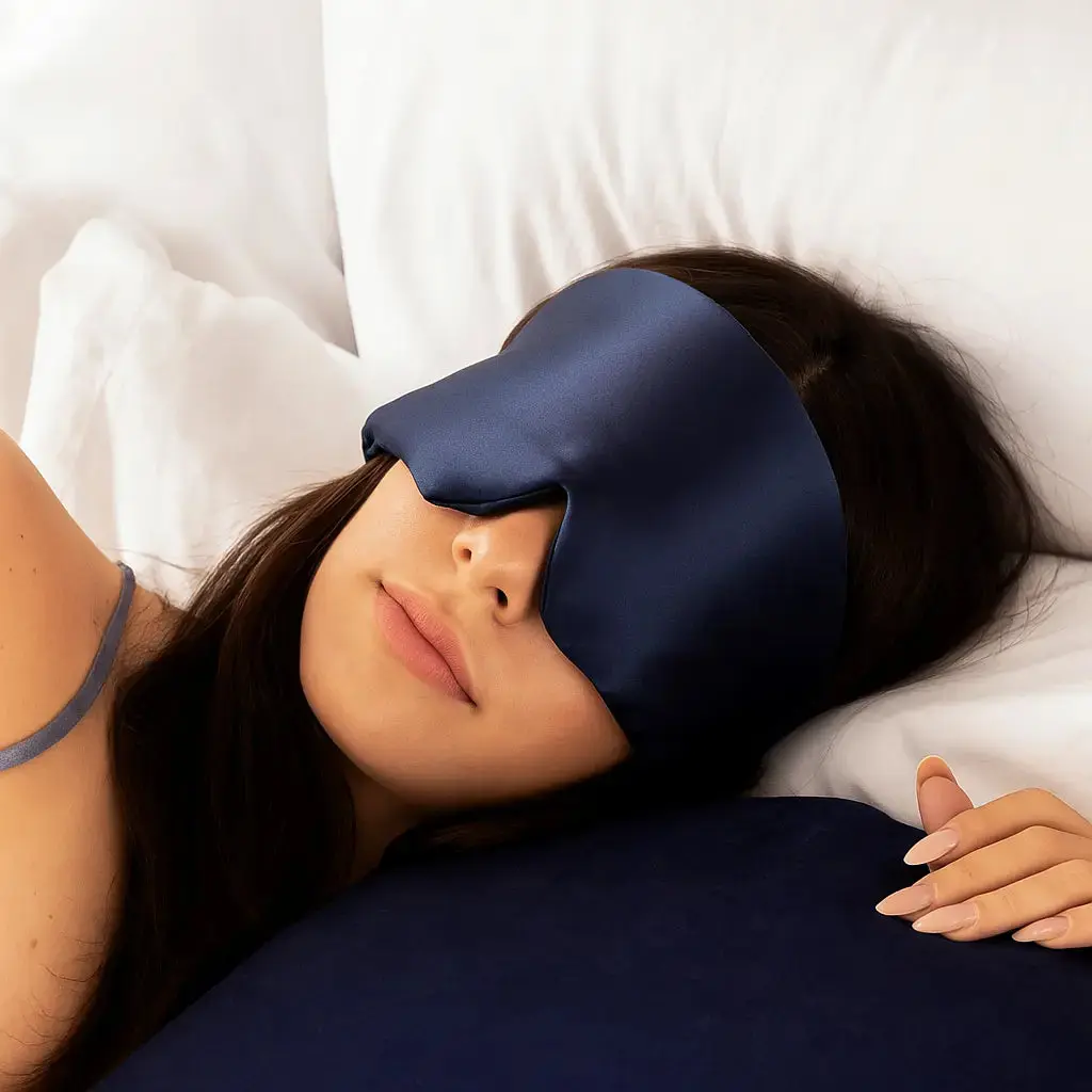 Masque de nuit en soie