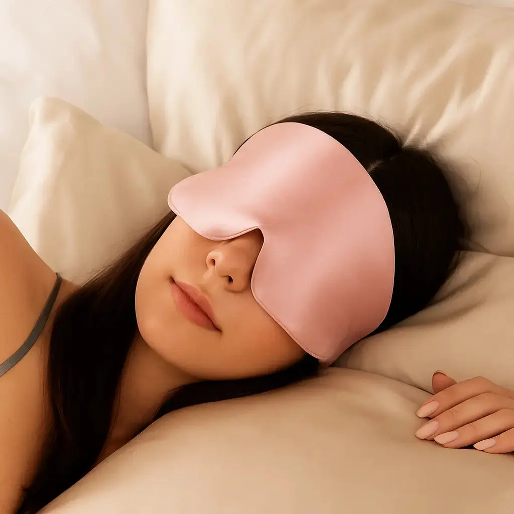 Masque de nuit en soie
