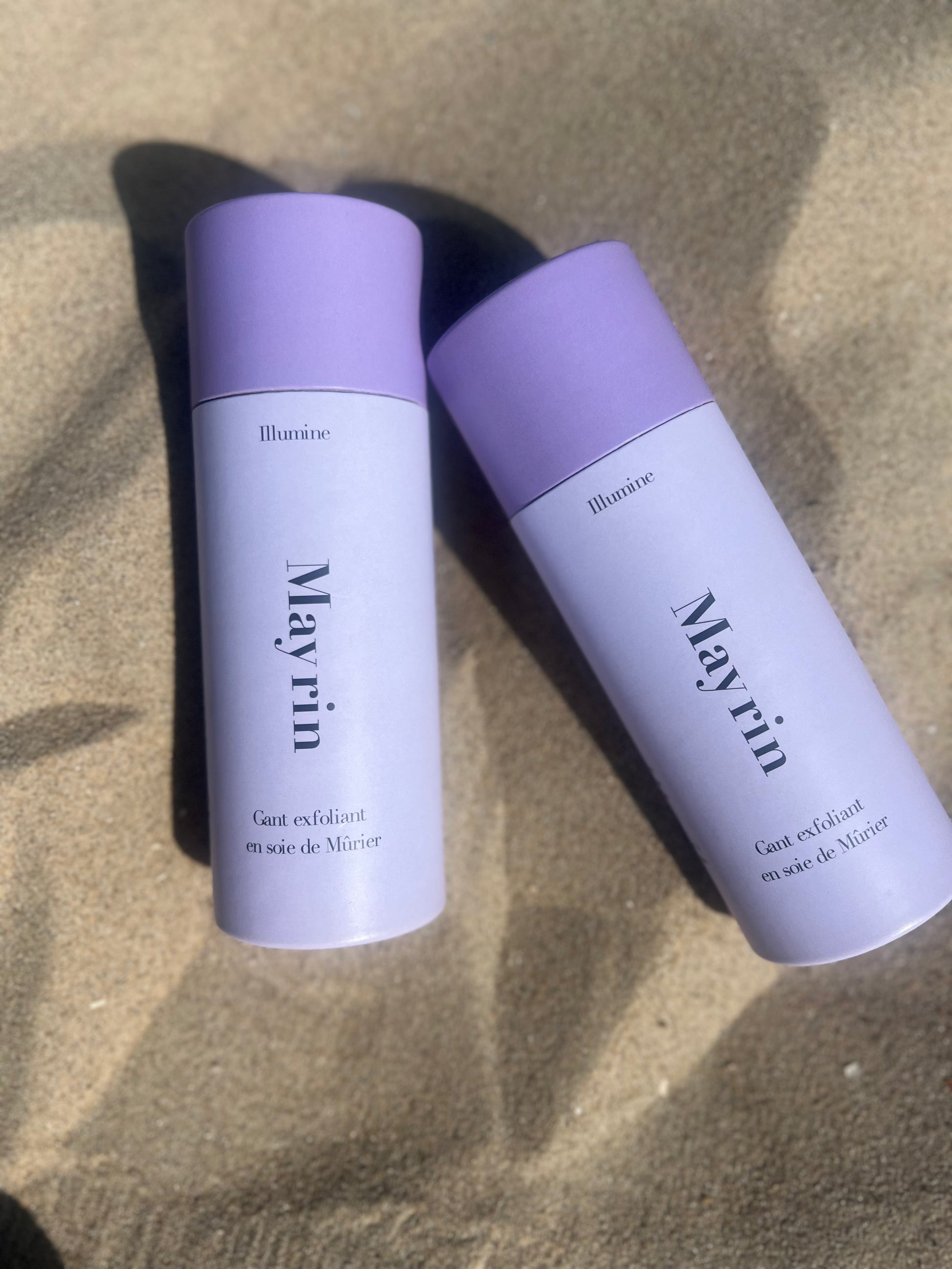 Gant exfoliant en soie de Mûrier Mayrin Mayrin