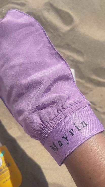 Gant exfoliant  en soie Mayrin